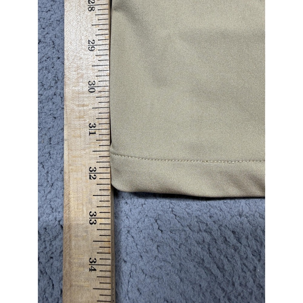 Barbell Pants Mens 34x32 Beige Microfiber Performance Chino Casual Travel Golf - Picture 7 of 10